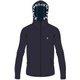 W Rider Zip Hood G66363041 Blue Shadow Sサイズ [スキー ミドルウェア レディース]