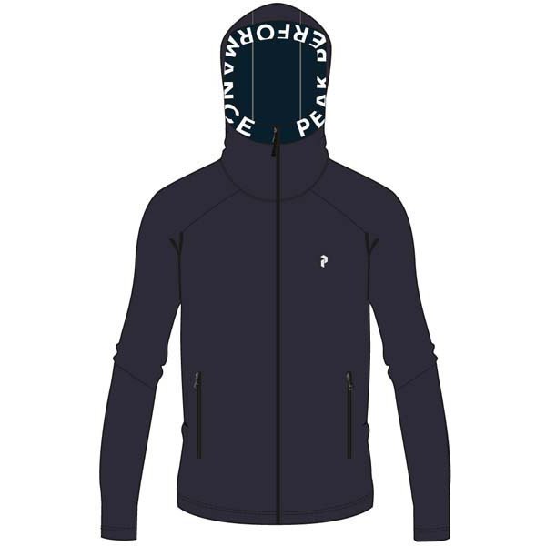W Rider Zip Hood G66363041 Blue Shadow Mサイズ [スキー ミドルウェア レディース]