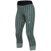 W Spirit Short John G65124032 Green Pattern Lサイズ [スキーアンダータイツ レディース]