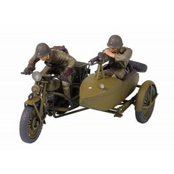 G50 日本陸軍 九七式側車付自動二輪車 陸王 [1/35スケール プラモデル]