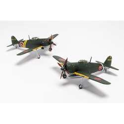 プラッツ 1/144 大戦機シリーズ 日本海軍 局地戦闘機 紫電改 後期型 2機セット プラモデル PDR-2 mxn26g8 プラッツ 1/144 日本海軍 局地戦闘機 紫電改 (後期型) (2機