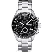 Decker メンズ クオーツ SSベルト 44mm 腕時計 並行輸入品 1年保証 CH2600IE