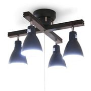 4灯シーリングライト クロスタイプ ネイビー CL-4E26CW-A