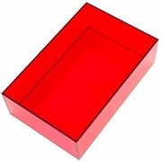 L06M4RB2(CRD) レースカー 車検BOX2 クリアレッド
