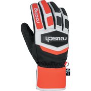 WORLDCUP WARRIOR R-TEX 6011233781090 ブラック/ホワイト/フルオレッド 9.0 [スキー グローブ レーシング]