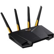 Wi-Fiルーター TUF Gaming AX3000 Wi-Fi 6（11ax）対応 2402＋574Mbps デュアルバンド ゲーミングルーター ゲームミングLANポート搭載 ブラック TUF-AX3000