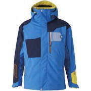 ミズノデモソリッドスキーパーカ MIZUNO DEMO SOLID SKI PARKA Z2ME0321 92 ブルー×ネイビー Sサイズ [スキーウェア ジャケット]