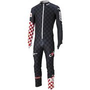 CROATIA SKI RACING SUIT FIS Z2MH001090 90 ブラック Mサイズ [スキーウェア レーシングワンピース]