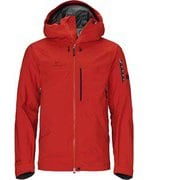 M Bec de Rosses Jkt Red Glow Sサイズ [スキーウェア ジャケット メンズ]