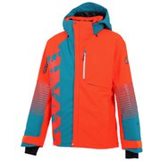 DEMO OUTER JACKET ONJ93042 F.ORANGE×TUEQUOISE(F094595) Sサイズ [スキーウェア ジャケット ユニセックス]