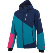TEAM OUTER JACKET ONJ93400 595688 TURQUOISE×NAVY Oサイズ [スキーウェア ジャケット ユニセックス]