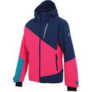 TEAM OUTER JACKET ONJ93400 F024688 F.PINK×NAVY Lサイズ [スキーウェア ジャケット ユニセックス]