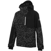 PRINT OUTER JACKET ONJ93P43 BLACK(009P) Lサイズ [スキーウェア ジャケット]