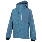 PRINT OUTER JACKET ONJ93P43 S.BLUE(677P) Lサイズ [スキーウェア ジャケット]