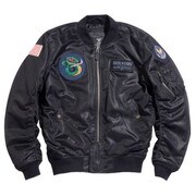 レーシングジャケット ブラック M HOUSTON HTVA-2031S MA-1 CUSTOM MESH M/C JAC BLACK M