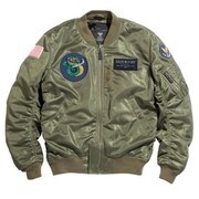 レーシングジャケット カーキ L HOUSTON HTVA-2031S MA-1 CUSTOM MESH M/C JAC KHAKI L