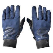 レーシンググローブ ネイビー L HOUSTON HTVG-2011S メッシュ/レザーグローブ NAVY L