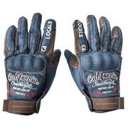 レーシンググローブ デニムブラック M ocean pacific OPVG-2001S メッシュカジュアルグローブ DENIM BLACK M