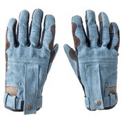レーシンググローブ ブルー L ocean pacific OPVG-2002S デニムグローブ BLUE L