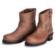レーシングブーツ ブラウン 27.0cm SIERRA DESIGNS SD5001 4インチ エンジニアブーツ メンズ BROWN 27.0