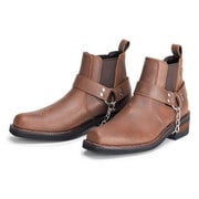 レーシングブーツ ブラウン 25.5cm SIERRA DESIGNS SD5004 サイドゴアリングブーツ メンズ BROWN 25.5