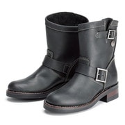 レーシングブーツ ブラック 24.0cm SIERRA DESIGNS SD5101 4インチ エンジニアブーツ レディース BLACK 24.0