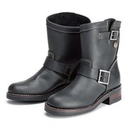 レーシングブーツ ブラック 25.0cm SIERRA DESIGNS SD5101 4インチ エンジニアブーツ レディース BLACK 25.0