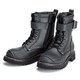 レーシングブーツ ブラック 25.0cm SIERRA DESIGNS SD5106 9ホール バイカーズブーツ レディース BLACK 25.0