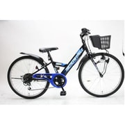 子ども用自転車 アメリカンイーグル RINO 24型 ブルー CTB24-STD 4372