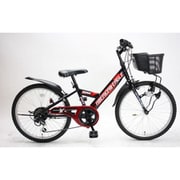 子ども用自転車 アメリカンイーグル RINO 24型 レッド CTB24-STD 4373