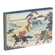 100年台紙 ブック式フリーアルバム A5 葛飾北斎/錆緑(さびみどり) A-A5H-150-2