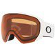 FLIGHT PATH L 71101100 Matte White（Prizm Snow Persimmon） [スキーゴーグル 眼鏡対応]
