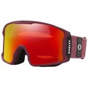 LINE MINER XL 70706001 Heathered Grenache Grey(Prizm Snow Torch Iridium) [スキーゴーグル 眼鏡対応]