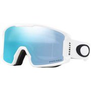 Line Miner XM 70934100 Matte White Prizm Snow Sapphire Iridium [スノー ゴーグル]