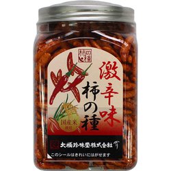 ポット柿の種 激辛味 200g
