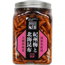 ヨドバシ.com - 大橋珍味堂 ポット柿の種 紀州梅と北海昆布 200g 通販