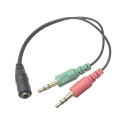 変換アダプター 4極→3極 150mm P-43G