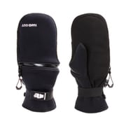 LIGHTWEIGHT MITTEN BLACK Lサイズ [スキー グローブ]
