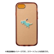 i33DKS04 [iPhone SE（第2世代）/8/7/6s/6 用 IJOY ケース KUSUKUSU 刺繍タイプ ダイナソー]