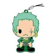 ワンピース 厚盛りラバーチャーム ゾロ [キャラクターグッズ]