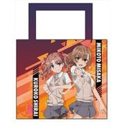 とある科学の超電磁砲T 撥水肩掛けトートバッグ 御坂美琴＆白井黒子 [キャラクターグッズ]