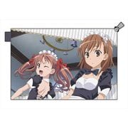 とある科学の超電磁砲T 撥水ポーチ 御坂美琴＆白井黒子 メイドver [キャラクターグッズ]