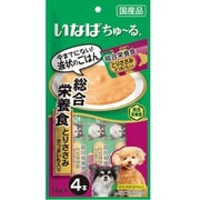 いなば Wanちゅ~る 総合栄養食 とりささみ さつまいも入り 14g×4本