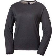 アルファ ライト スウェット クルー ALPHA LIGHT SWEAT CREW W MIV01839 BLACK-NOIR 0247 Sサイズ（日本：Mサイズ） [アウトドア スウェット レディース]