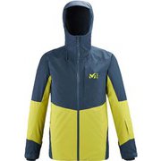 ニセコ ゴアテックス ジャケット NISEKO GTX JACKET M MIV8759 WILD LIME/ORION BLUE 9165 Sサイズ（日本：Mサイズ） [スキーウェア ジャケット メンズ]