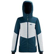 エンガディン ジャケット ENGADIN JKT W MIV8774 ORION BLUE/MOON WHITE 9368 Lサイズ（日本：XLサイズ） [スキーウェア レディース]