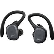 完全ワイヤレスイヤホン Bluetooth対応 スポーツイヤホン イヤーフック付き ブラック HA-ET45T-B