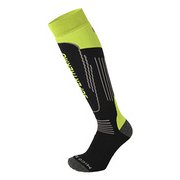 CA-2698 KIDS SKI SOCKS WMKD-003-159 BLACK/PURPLE Mサイズ(19-20.5cm) [スキーソックス キッズ]