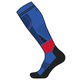 CA-102 SKI SOCKS WMSS-019-311 BLUE Sサイズ(23-24.5cm) [スキーソックス ユニセックス]