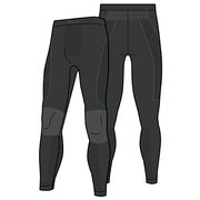 EXTRA DRY MAN LONG TIGHT PANTS WMUX035-101 CM01433 BLACK サイズ1 [スキーアンダータイツ メンズ]